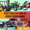 Thumbnail Iveco Stralis As Euro 4/5 COMPLETE WORKSHOP Repair Manual