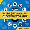 Thumbnail MASERATI QUATTOPORTE 2004-2012 FULL WORKSHOP REPAIR MANUAL