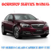Thumbnail HOLDEN UTE VF SERIES SS V SV6 2013-2015  WORKSHOP MANUAL