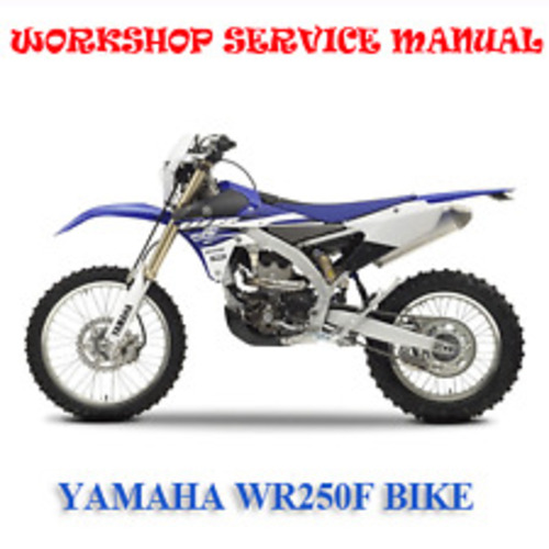 Product picture YAMAHA WR 250F BIKE 2009-2016 WORKSHOP SERVICE REPAIR MANUAL