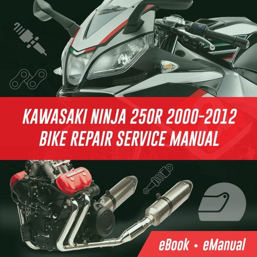 Product picture KAWASAKI NINJA 250R 2000-2012 BIKE WORKSHOP SERVICE MANUAL