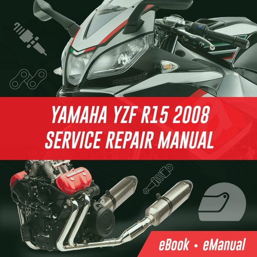 Product picture YAMAHA YZF R15 2008 ONWARD BIKE FULL WORKSHOP REPAIR MANUAL